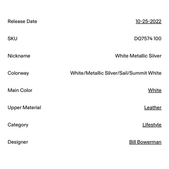 Nike Blazer Mid ’77 ESS in White & Metalic Silver - Picture 13 of 13